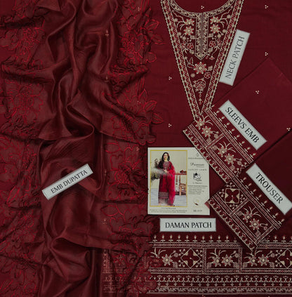 ZARA SHAHJAHAN Lawn Embroidered 3 pcs