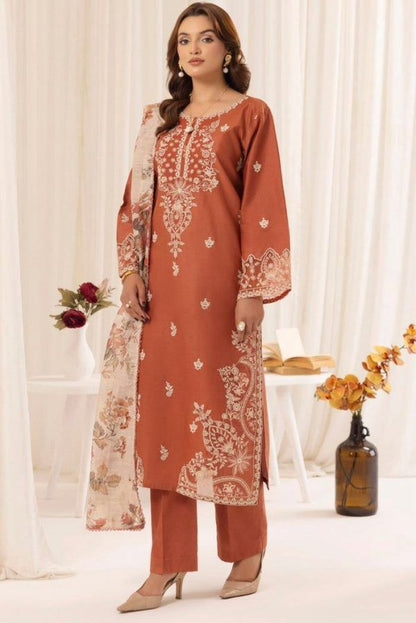 MOHAGNI Lawn Embroidered 3 pcs