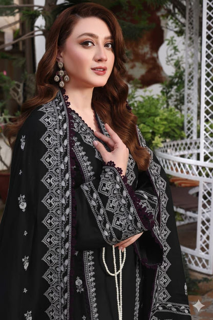 ANEELA's Lawn Embroidered 3 pcs
