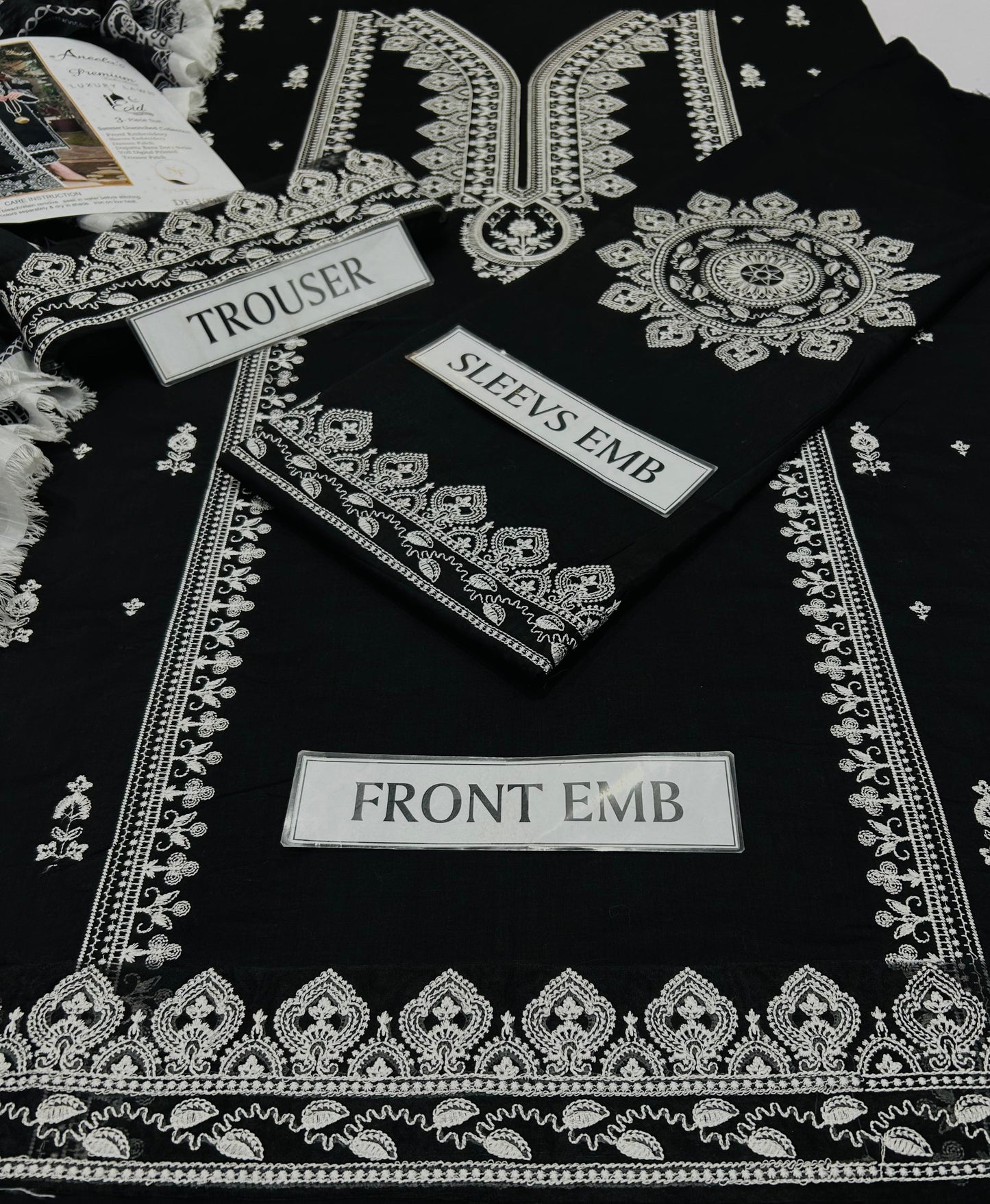 ANEELA's Lawn Embroidered 3 pcs