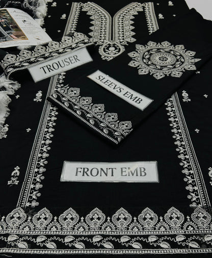 ANEELA's Lawn Embroidered 3 pcs