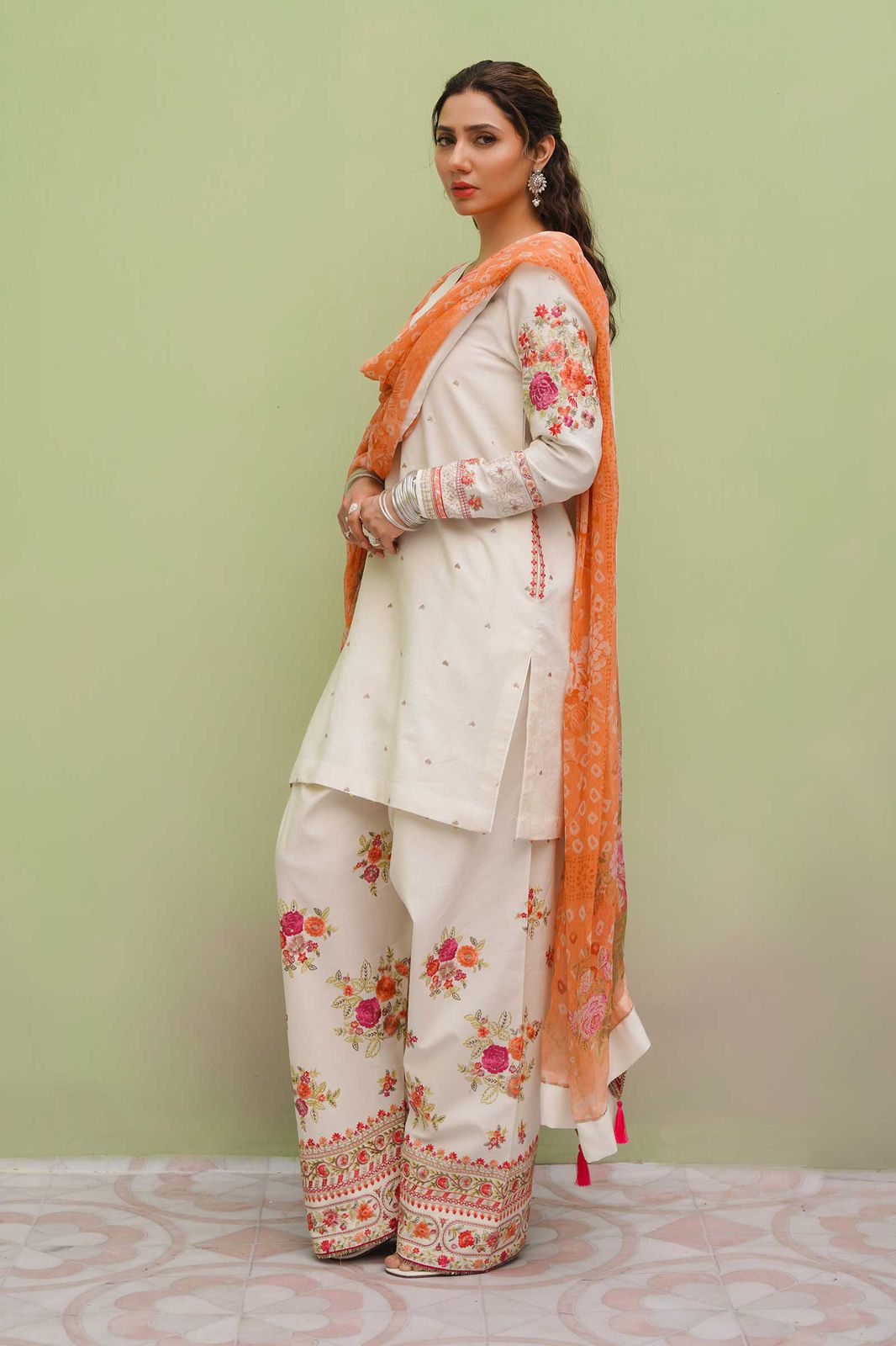 ZARA SHAHJAHAN LAWN 3 PCS