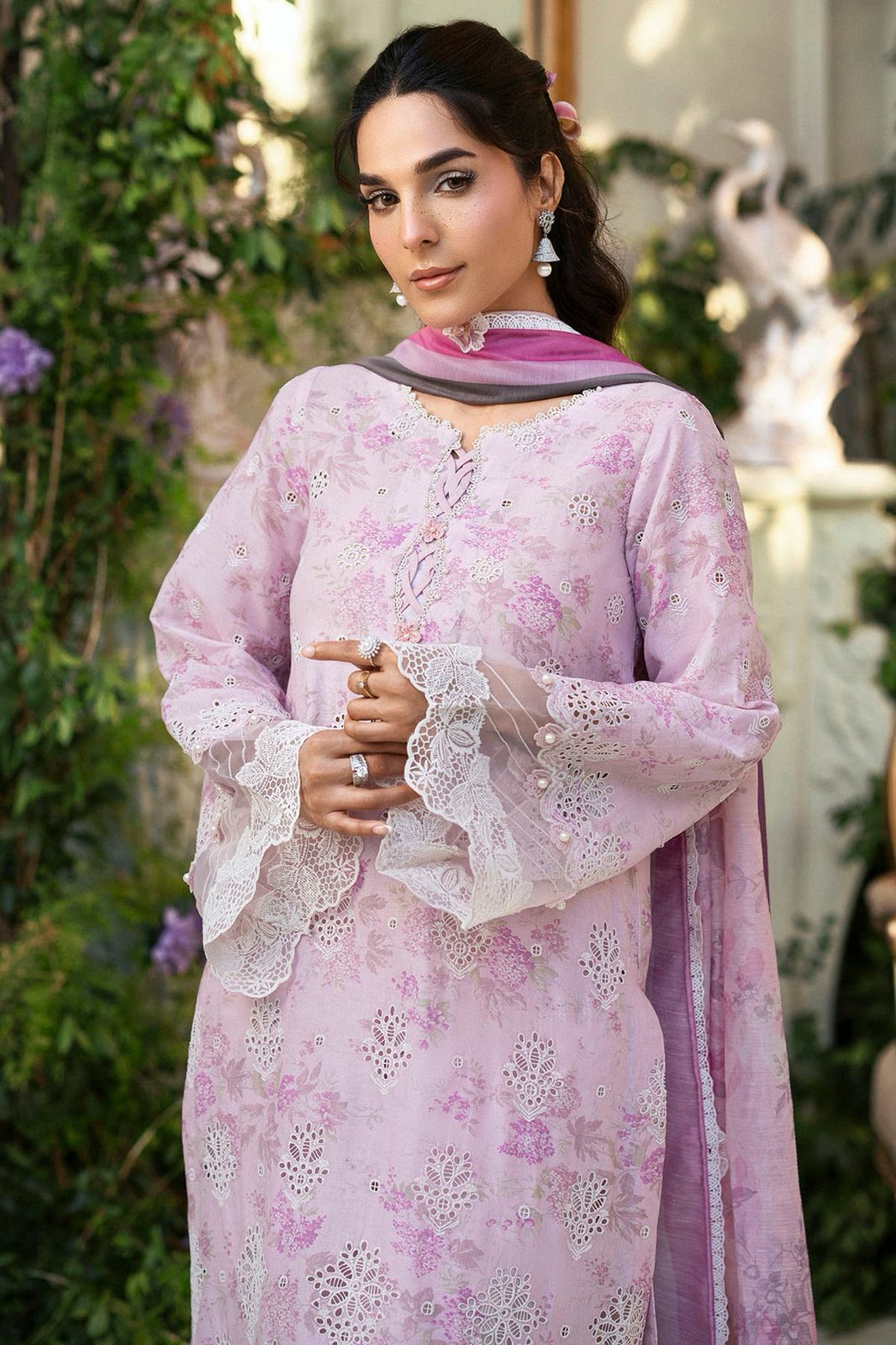 Motifz Lawn Embroidered 3 pcs
