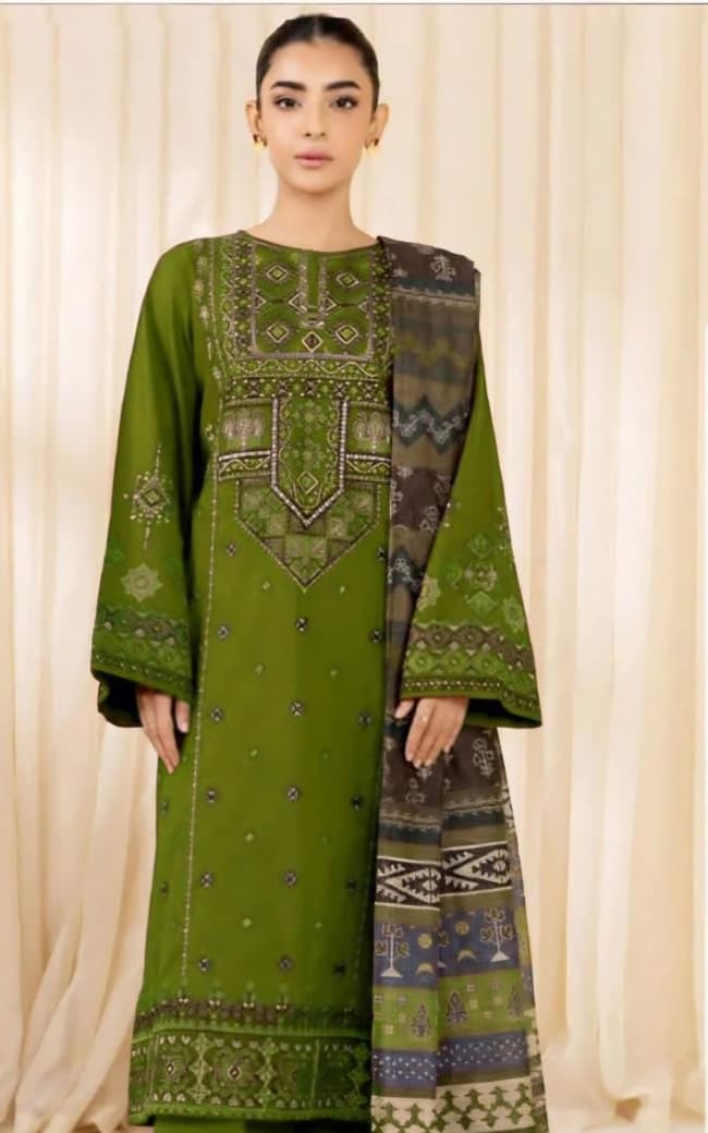 KAESERYA Lawn Embroidered 3 pcs