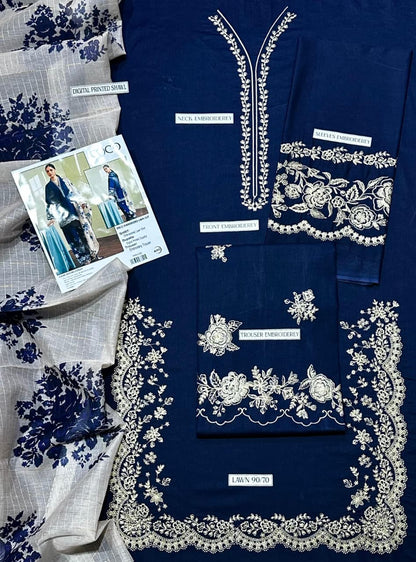 COCO by ZARA Lawn Embroidered 3 pcs