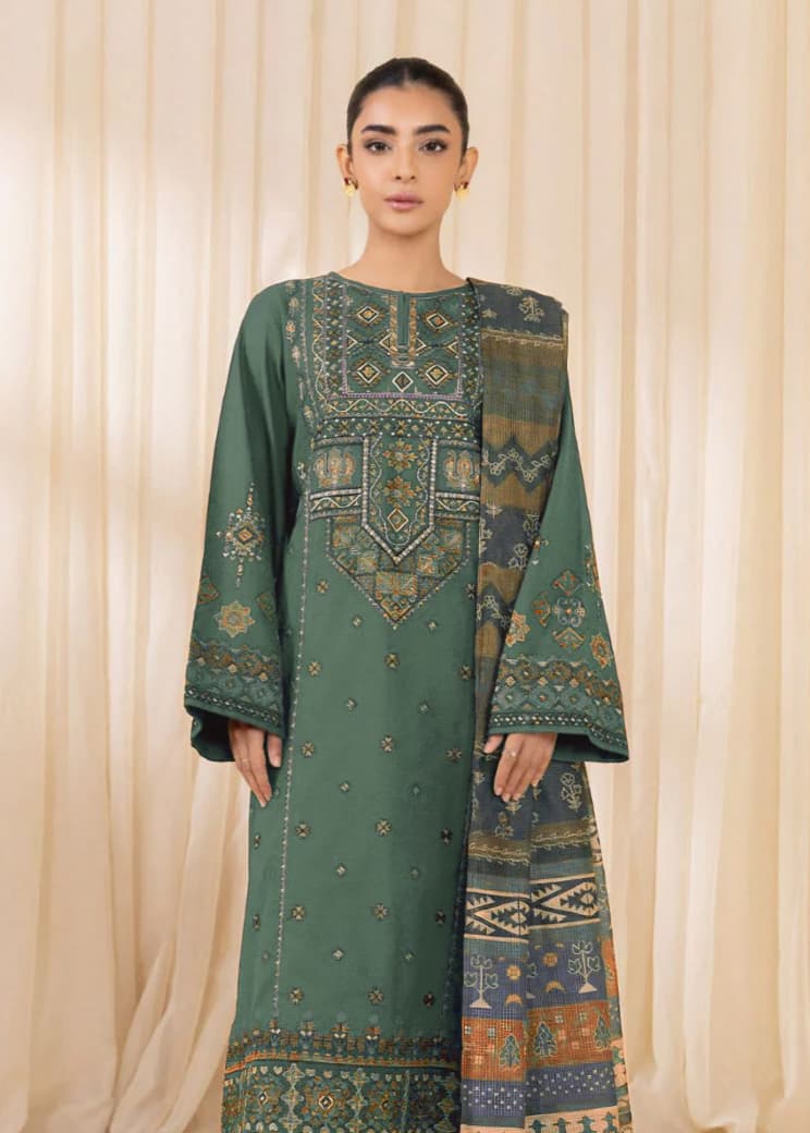 KAESERYA Lawn Embroidered 3 pcs