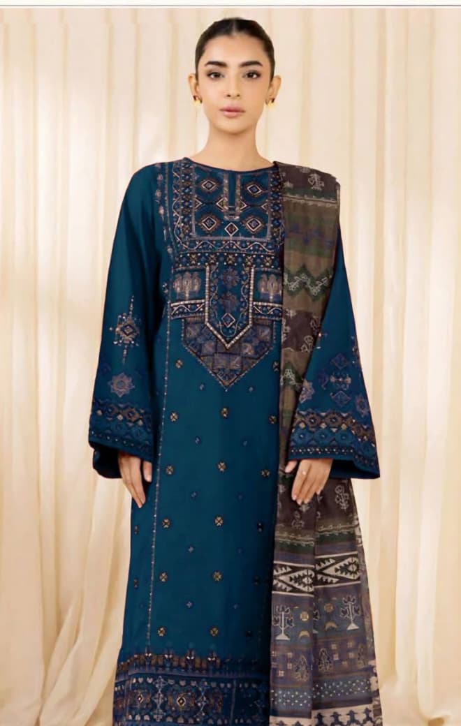 KAESERYA Lawn Embroidered 3 pcs