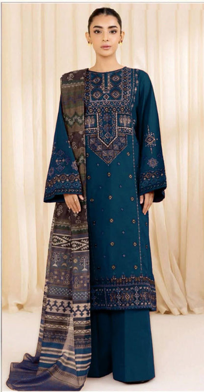 KAESERYA Lawn Embroidered 3 pcs
