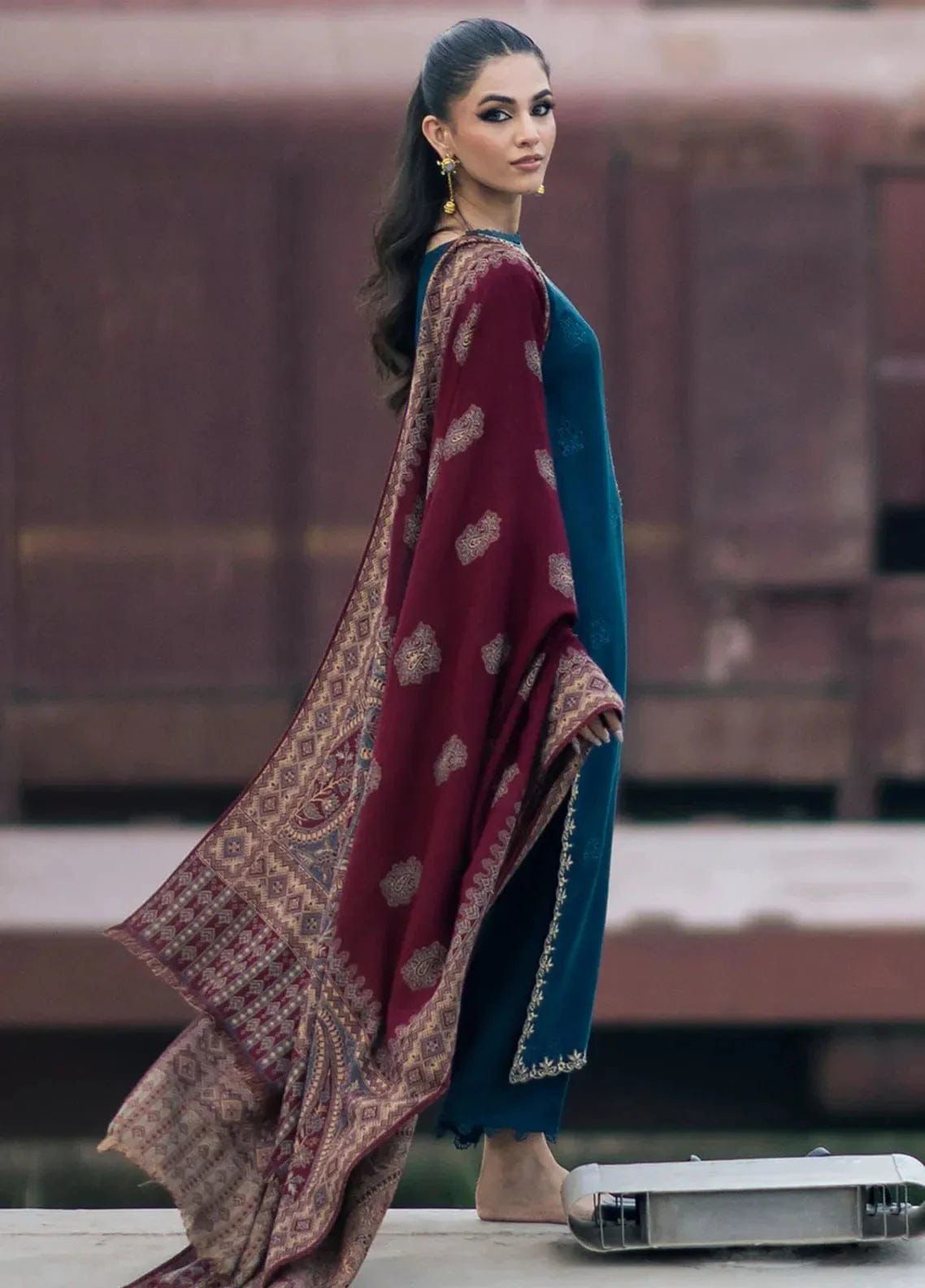 IZEL Lawn Embroidered 3 pcs