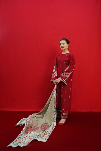 URGE Lawn Embroidered 3 pcs