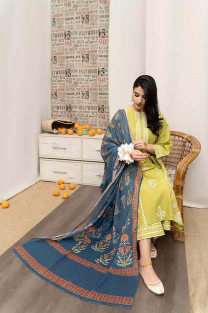 URGE Lawn Embroidered 3 pcs