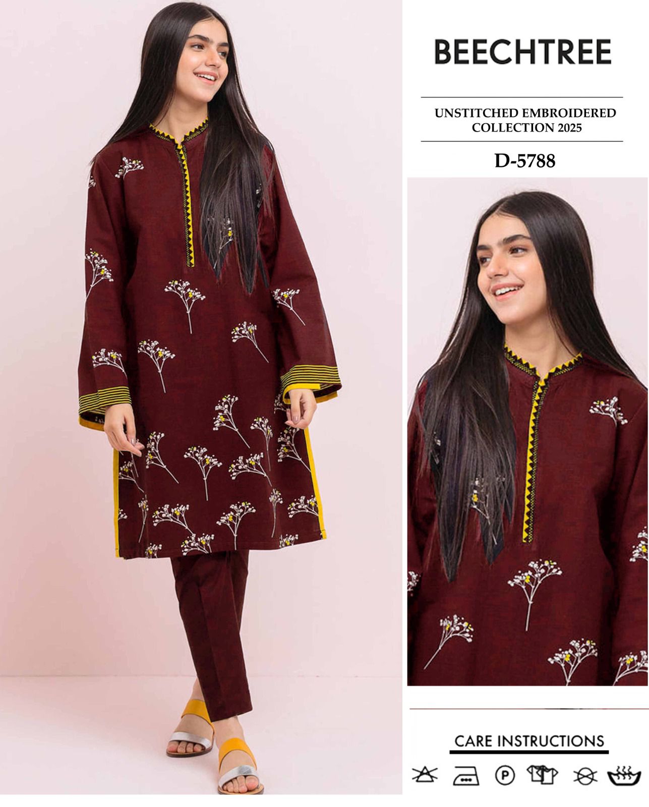 BEECHTREE Lawn Embroidered 2 pcs