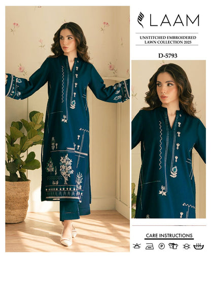 LAAM Lawn embroidered 2 pcs