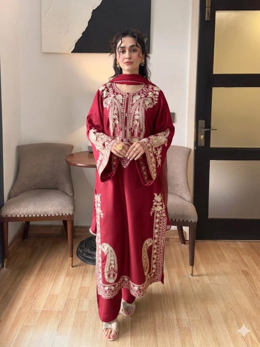 Urge Lawn Embroidered 3 pcs
