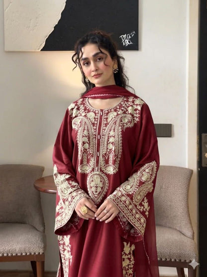 Urge Lawn Embroidered 3 pcs