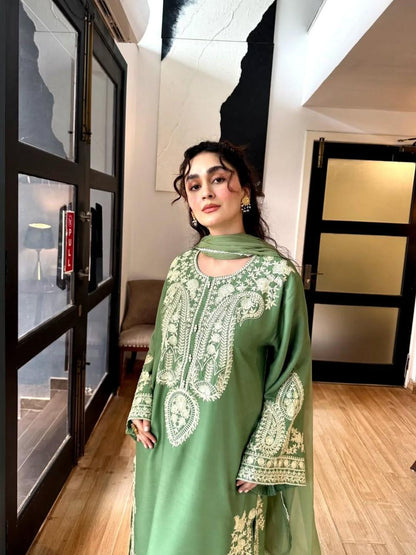 URGE Lawn embroidered 3 pcs