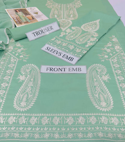 URGE Lawn embroidered 3 pcs