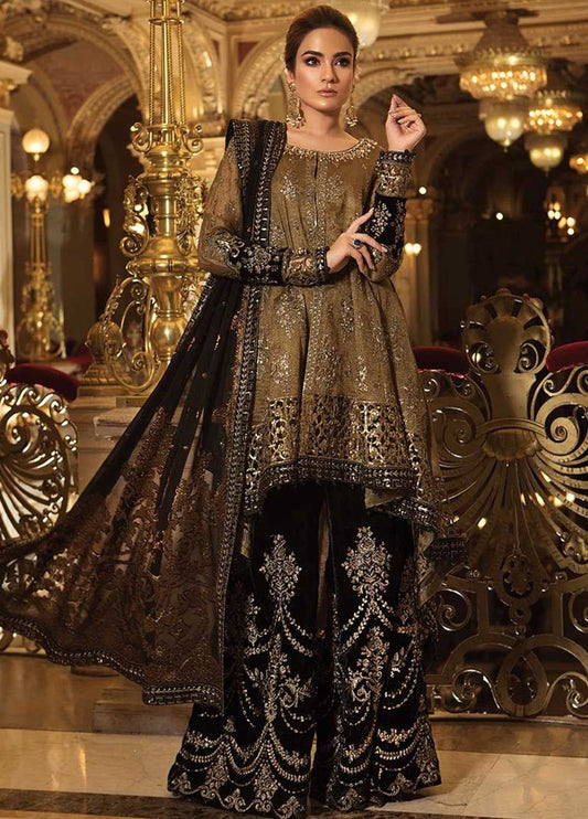 Maria B lawn Embroidered 3 pcs