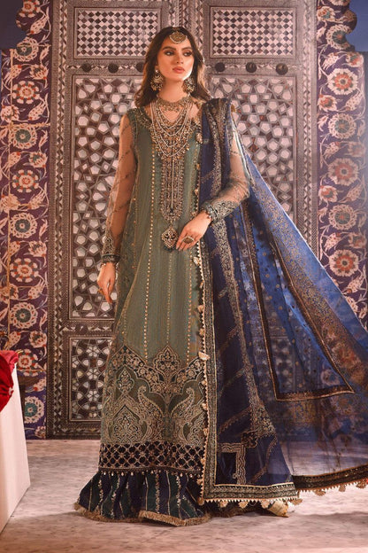 Maria B Lawn Embroidered 3 pcs