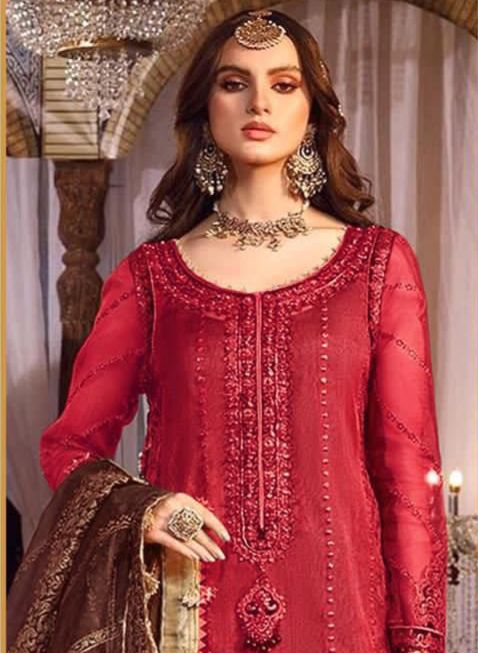 Maria B Lawn Embroidered 3 pcs
