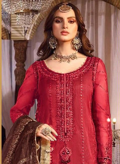 Maria B Lawn Embroidered 3 pcs