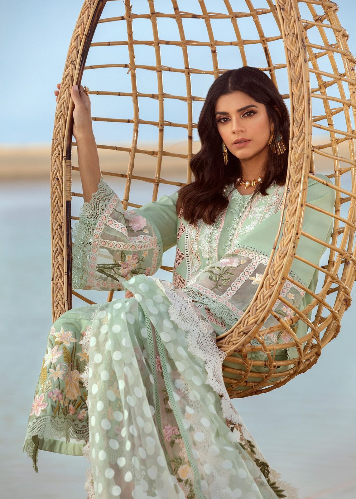CRIMSON Lawn Embroidered 3 pcs