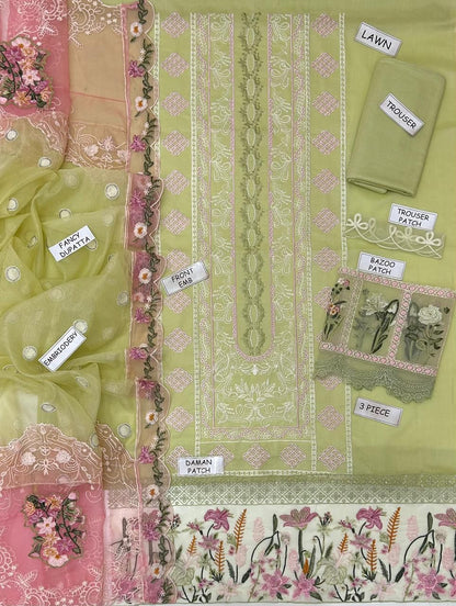 CRIMSON Lawn Embroidered 3 pcs