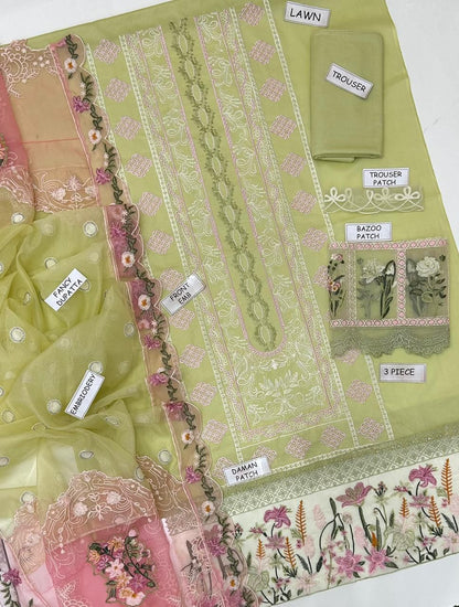 CRIMSON Lawn Embroidered 3 pcs