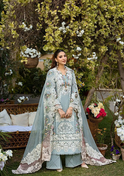 Elaf Lawn Embroidered 3 pcs