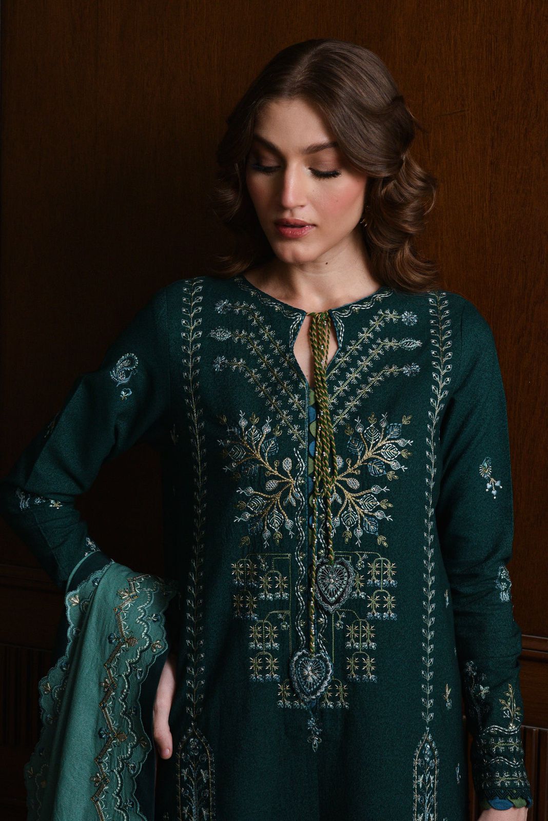 Batik Lawn Embroidered 3 pcs