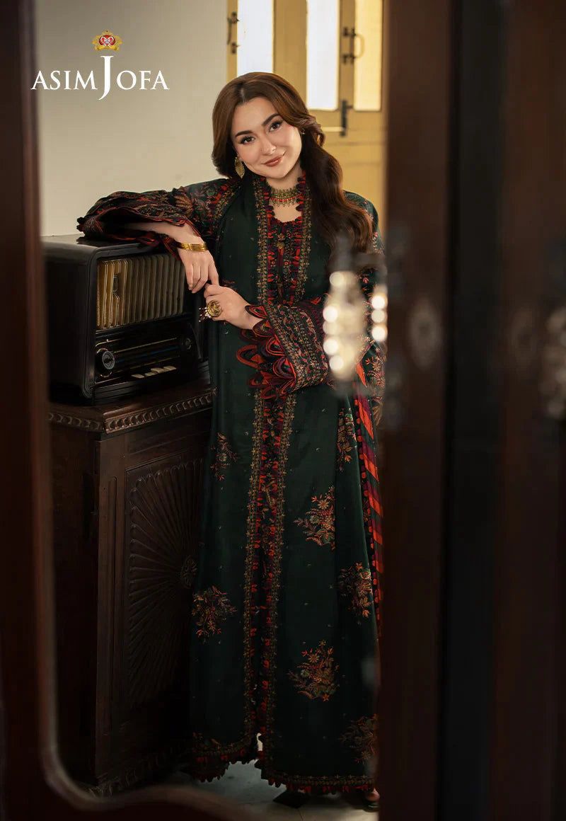 ASIMJOFA LAWN EMBROIDERED 3 PCS
