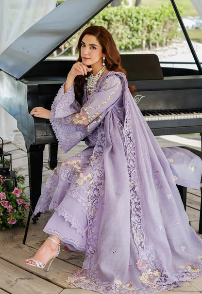 ELAAF LAWN EMBROIDERED 3 PCS
