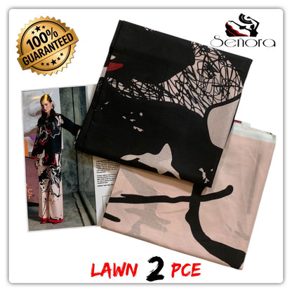 SENORA LAWN PRINTED 2 PCS