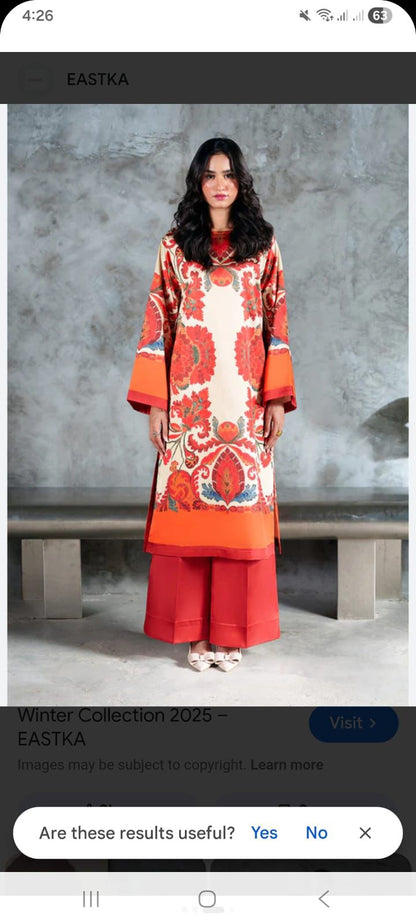 SENORA LAWN PRINTED 2 PCS