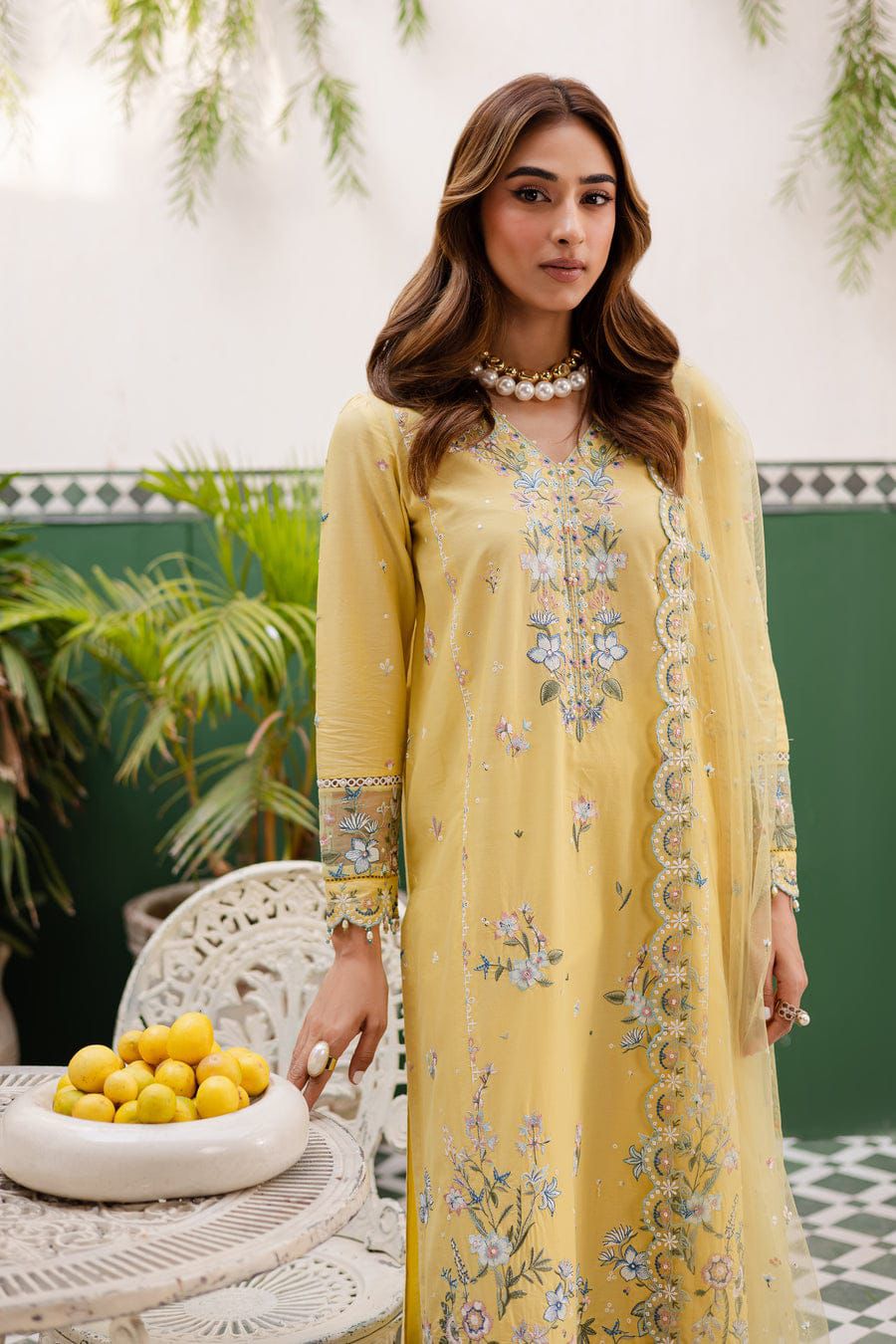 BATIK LAWN EMBROIDERED 3 PCS