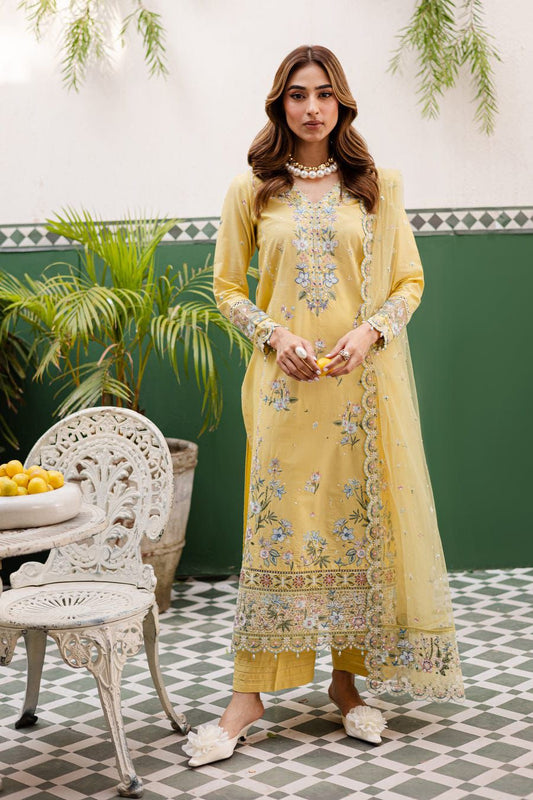 BATIK LAWN EMBROIDERED 3 PCS
