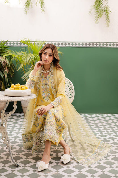 BATIK LAWN EMBROIDERED 3 PCS