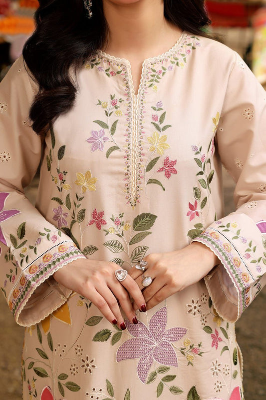 ANEELAS LAWN EMBROIDERED 3 PCS