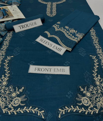 IZEL Lawn Embroidered 3 pcs