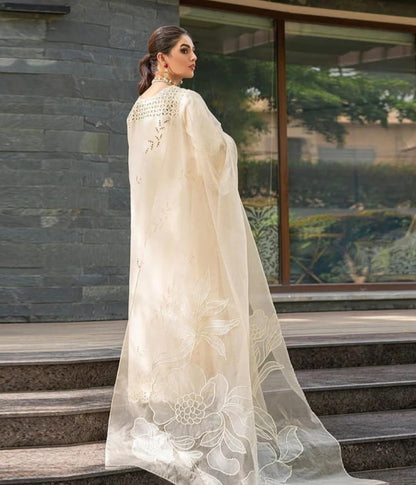 Aneelas Lawn Embroidered 3 pcs