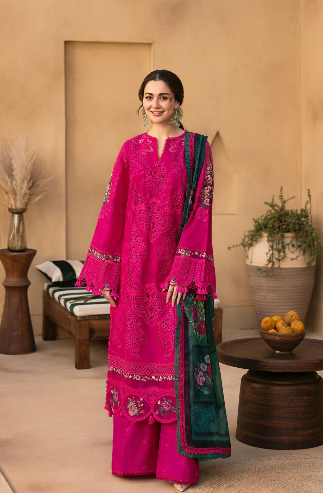 BAROQUE Lawn Embroidered 3 pcs