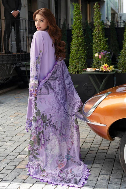 QALAMKAR LAWN EMBROIDERED 3 PCS
