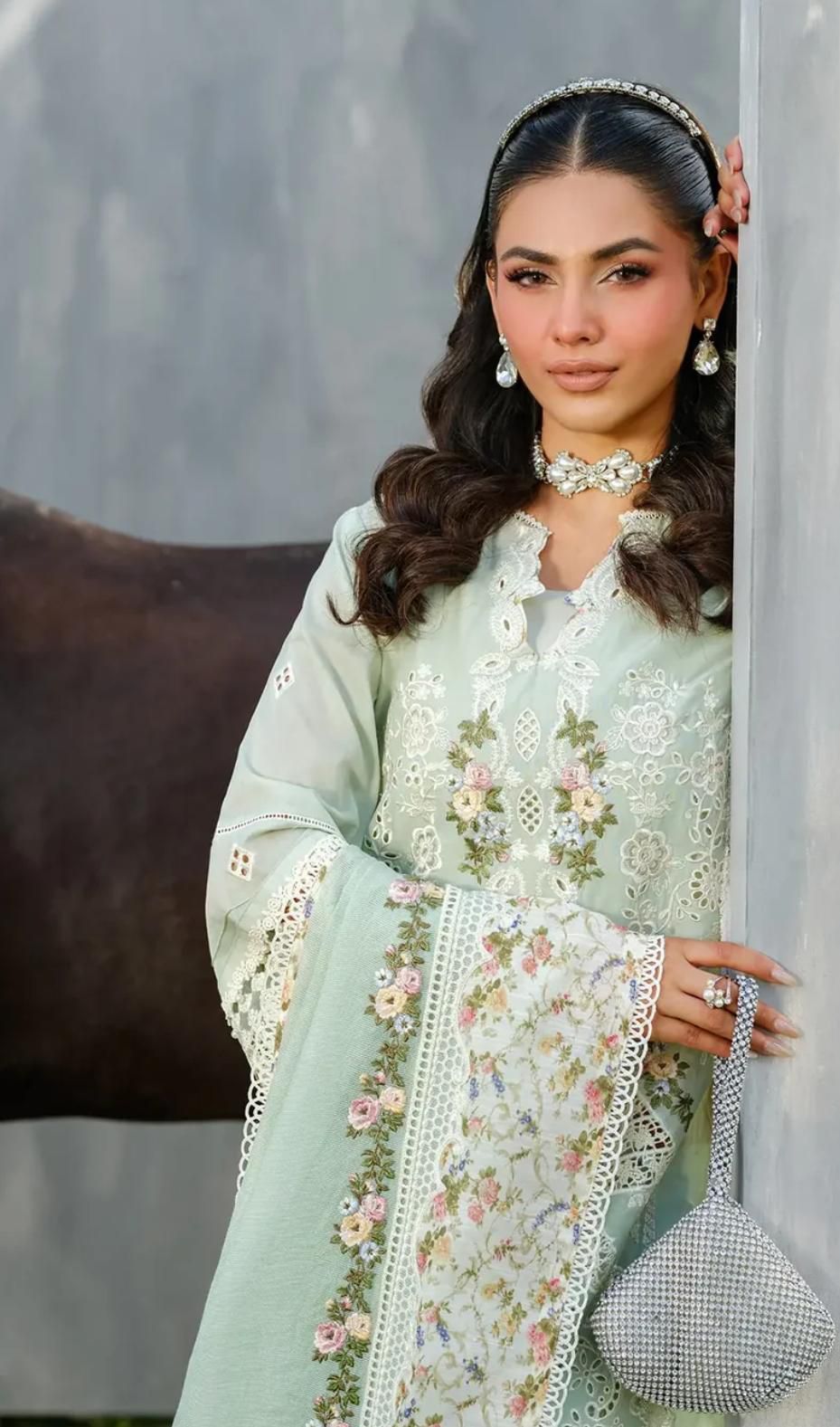 ELAF LAWN EMBROIDERED 3 PCS