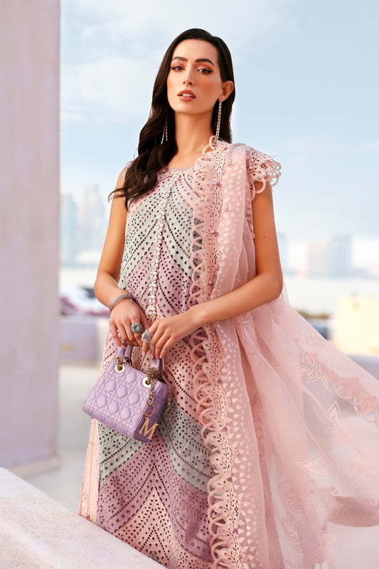 MARIA B LAWN EMBROIDERED 3 PCS