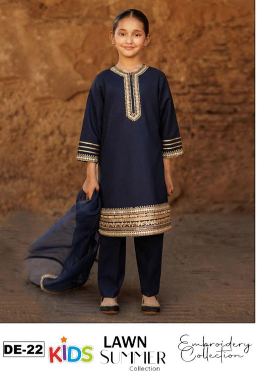 MARIA B. KIDS LAWN EMBROIDERED
