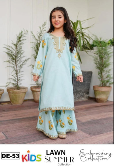 MARIA B KID LAWN EMBROIDERED