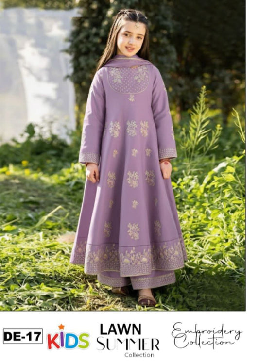 MARIA B  KIDS LAWN EMBROIDERED