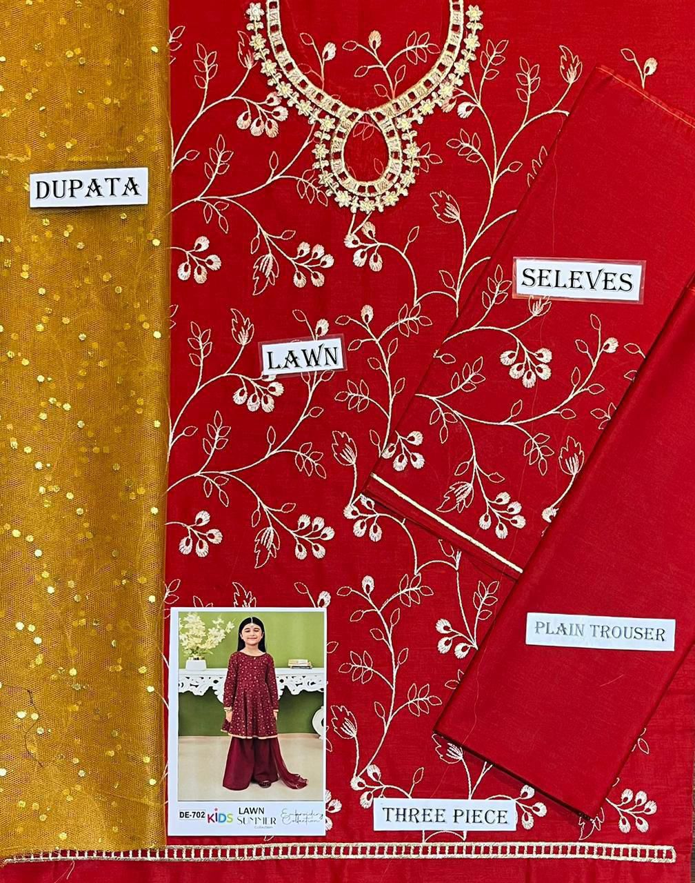 MARIA B KIS LAWN EMBROIDERED