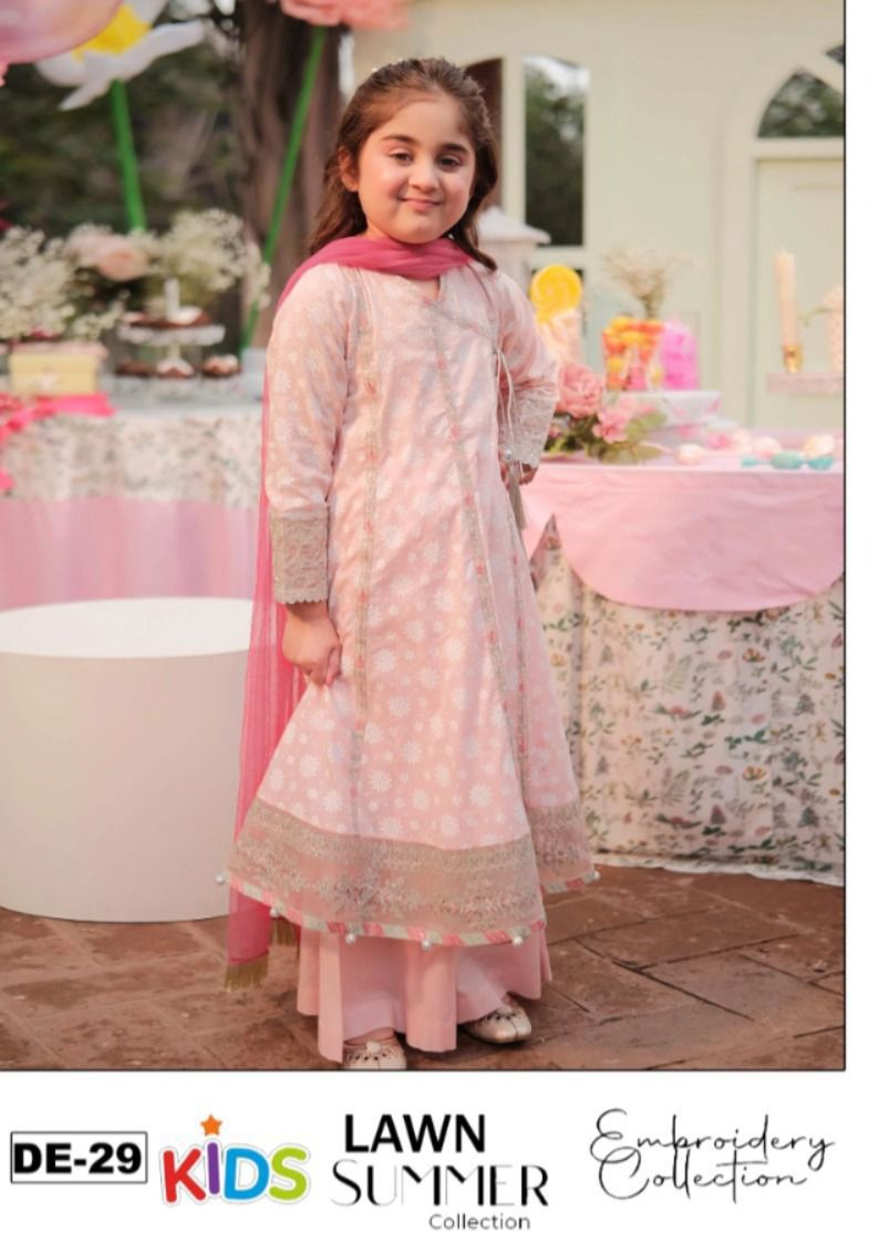 MARIA B KIDS LAWN EMBROIDERED