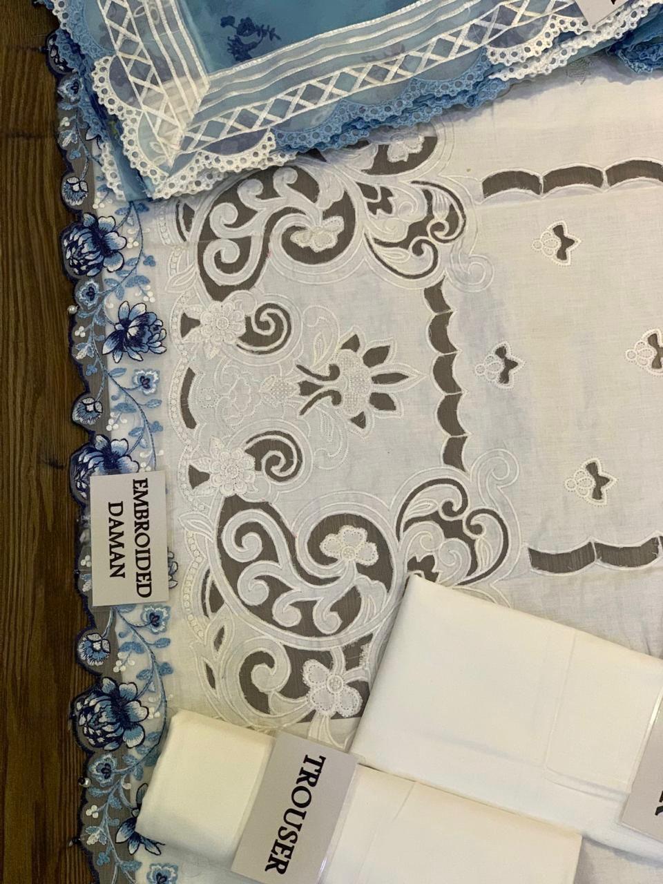 IMROZIA Lawn Embroidered 3 pcs